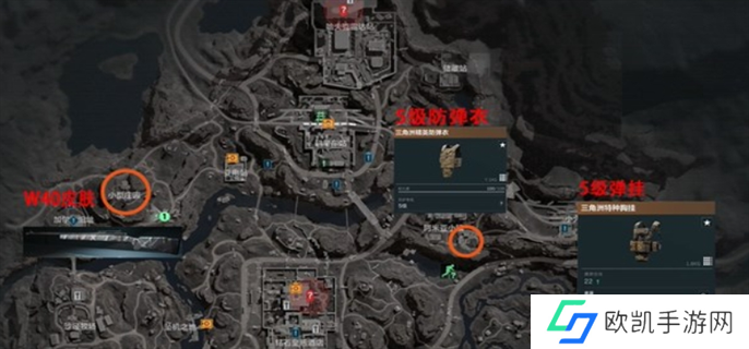 三角洲行动长弓溪谷隐藏箱子位置图图一