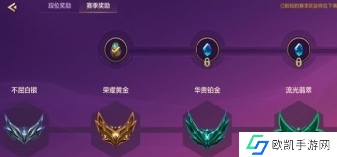 金铲铲之战段位等级表图一