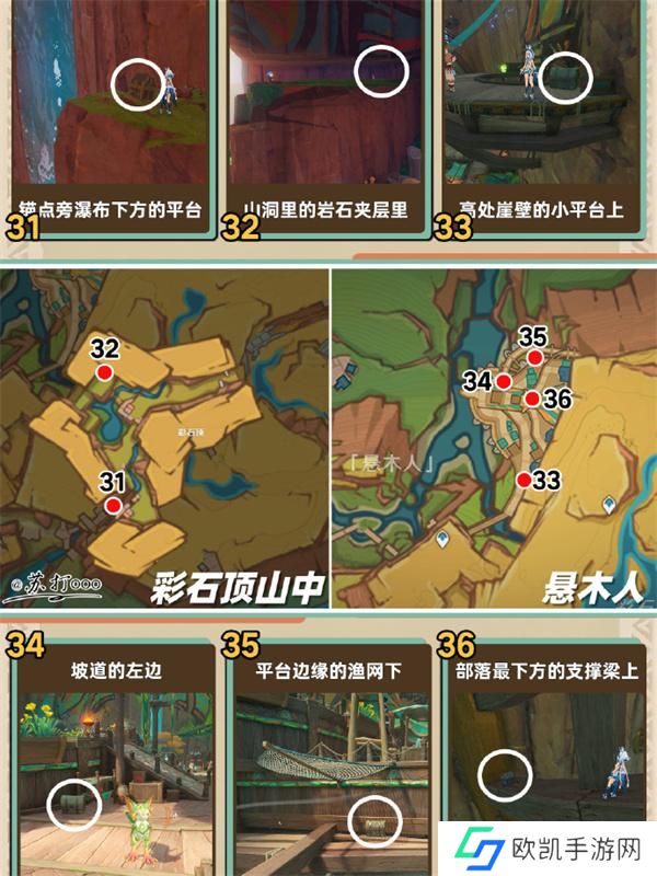 原神5.0纳塔地图宝箱全收集路线图图七