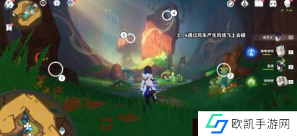 原神5个绘有涂鸦的裂石位置介绍图九