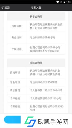 壹点灵心理咨询师