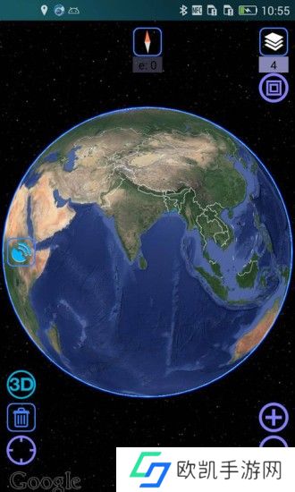 奥维3D全球卫星地图