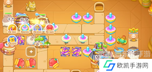 保卫萝卜4法老归来第58关怎么过 法老归来第58关通关流程图