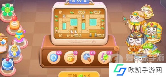 保卫萝卜4法老归来第59关怎么打 法老归来第59关通关必看指南