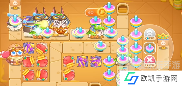 保卫萝卜4法老归来第58关怎么过 法老归来第58关通关流程图