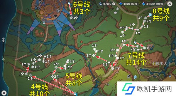 原神颗粒果在哪收集 颗粒果所有采集线路汇总[多图]图片4