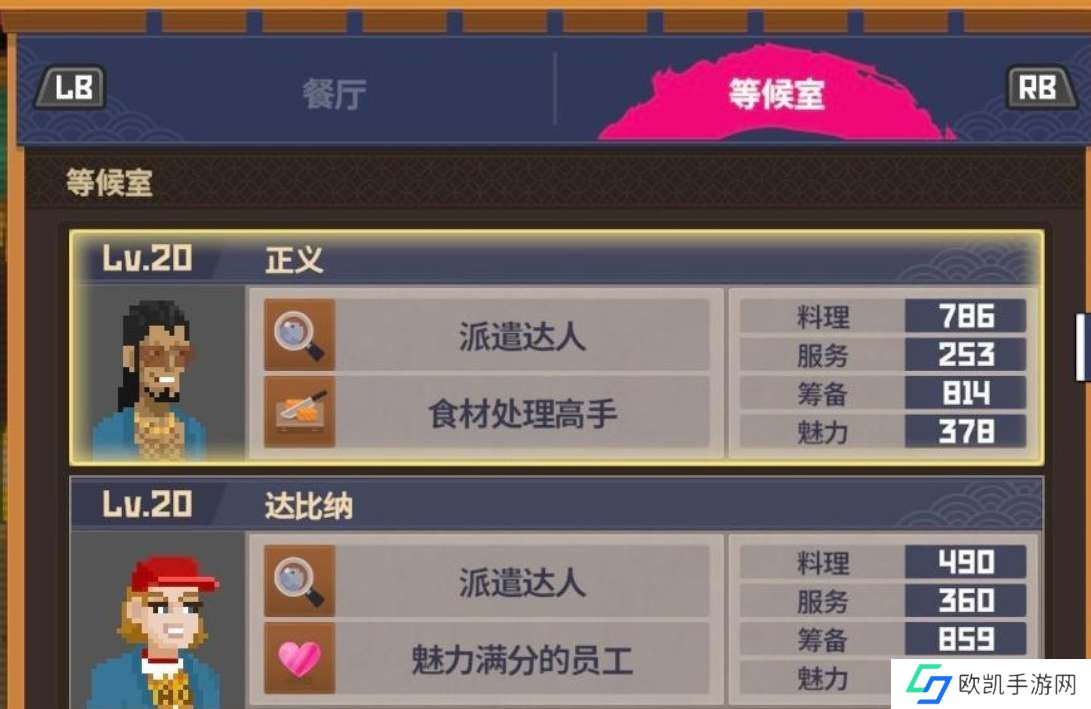 潜水员戴夫员工推荐一览 高收益员工搭配攻略[多图]图片1