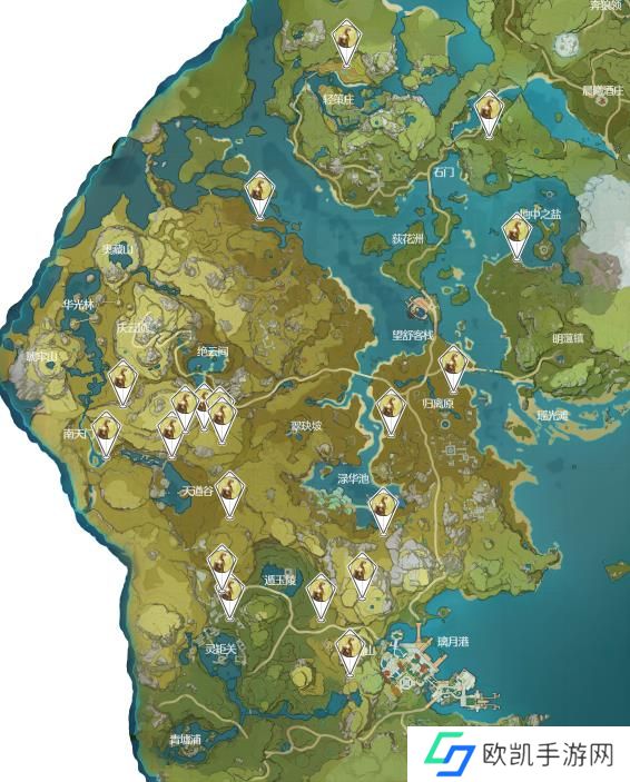 原神盗宝鼬位置在哪