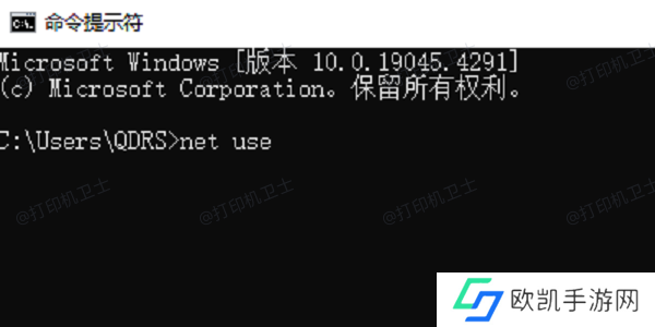 使用命令提示符查询 使用命令提示符查询