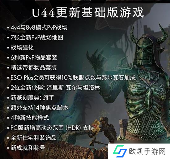 上古卷轴OL现已经登陆双平台 上古卷轴进行一系列免费更新