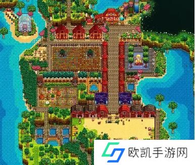 星露谷物语沙滩农场怎么布局