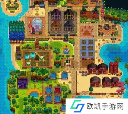 星露谷物语沙滩农场怎么布局