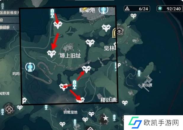 鸣潮青鸟及紫鸟点位及速刷路线是什么