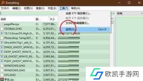 Everything怎么添加文件夹