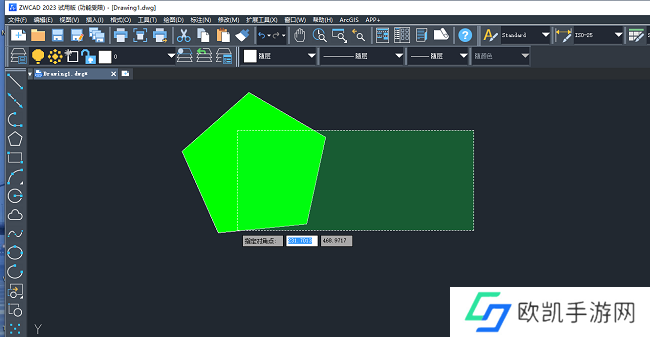 中望CAD怎么更改窗口配色