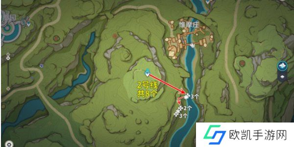 原神劫波莲采集位置分享 原神劫波莲采集分布图