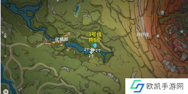 原神劫波莲采集位置分享 原神劫波莲采集分布图