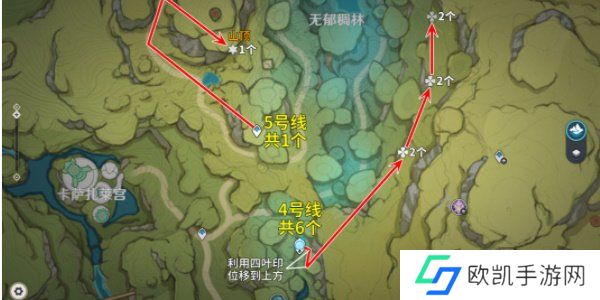 原神劫波莲采集位置分享 原神劫波莲采集分布图