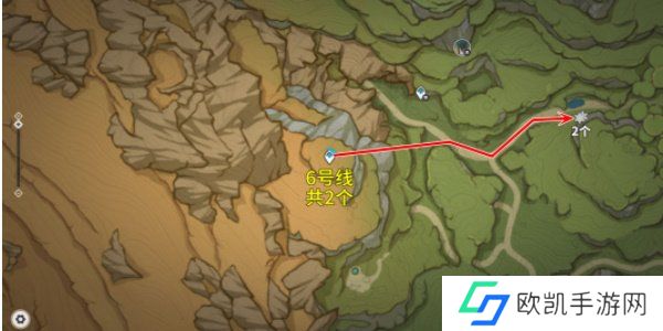 原神劫波莲采集位置分享 原神劫波莲采集分布图