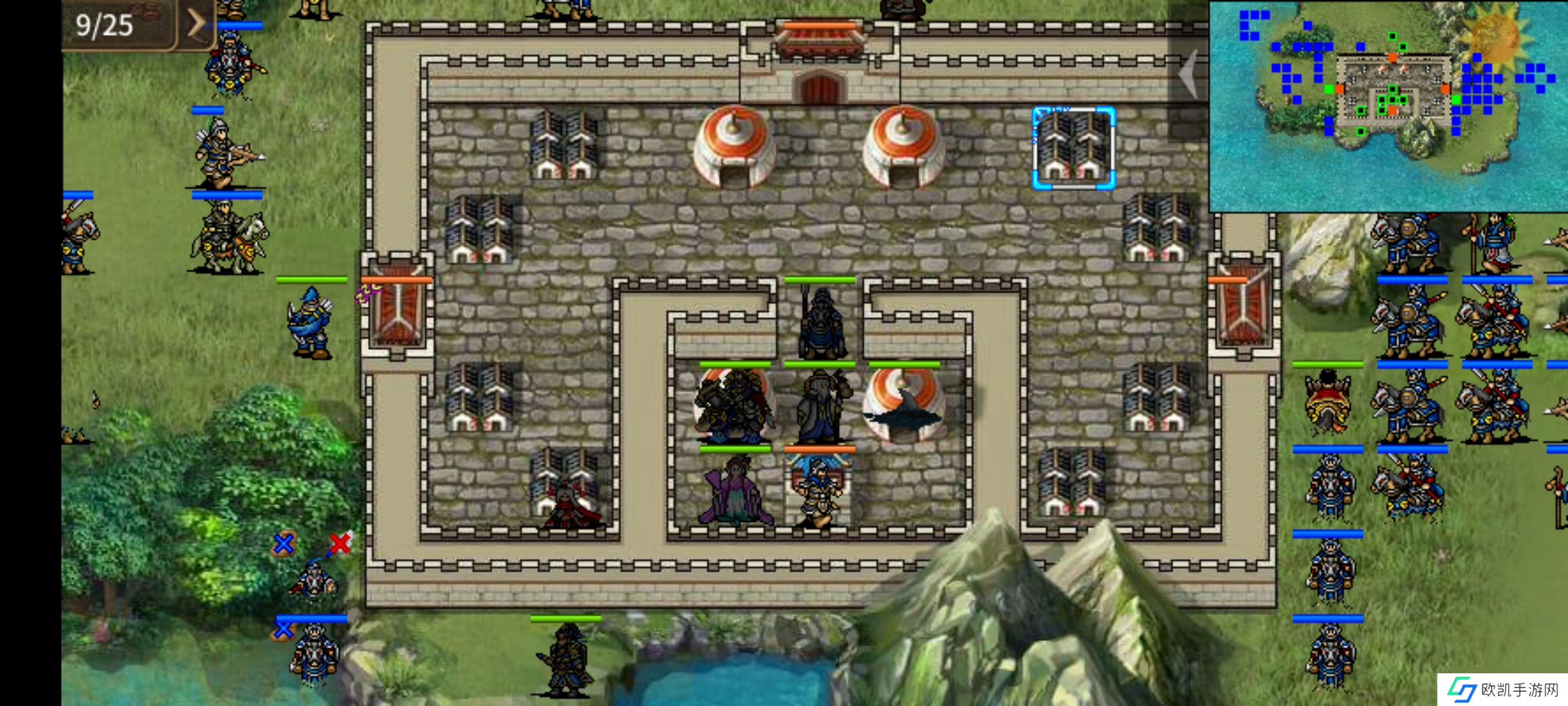 三国戏英杰传魏无双63豫章防守战低配过关参考