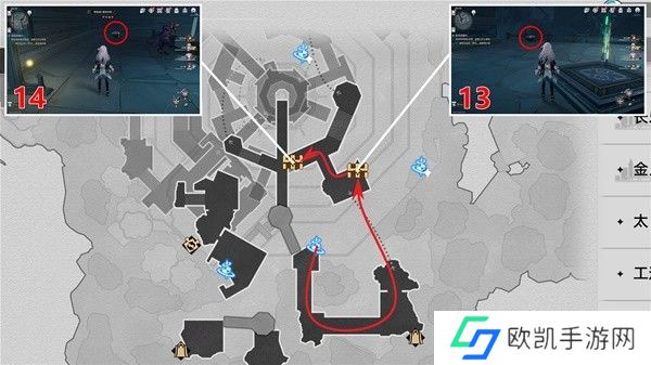 崩坏星穹铁道2.4幽囚狱宝箱全收集攻略 2.4幽囚狱宝箱位置大全分享[多图]图片14