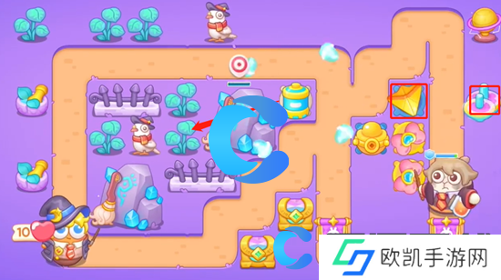 保卫萝卜4阿波与魔法宝藏第七十三关图文攻略 保卫萝卜4阿波与魔法宝藏第七十三关图文攻略