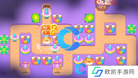 保卫萝卜4阿波与魔法宝藏第七十二关图文攻略