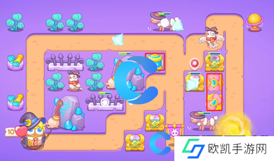 保卫萝卜4阿波与魔法宝藏第七十三关图文攻略 保卫萝卜4阿波与魔法宝藏第七十三关图文攻略