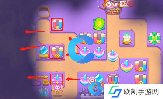 保卫萝卜4阿波与魔法宝藏第七十二关图文攻略