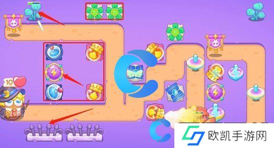 保卫萝卜4阿波与魔法宝藏第三十九关图文攻略 保卫萝卜4阿波与魔法宝藏第三十九关图文攻略