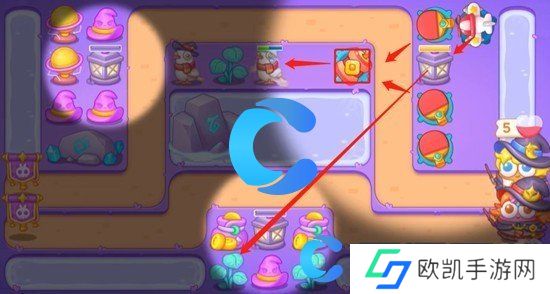 保卫萝卜4阿波与魔法宝藏第四十五关图文攻略 保卫萝卜4阿波与魔法宝藏第四十五关图文攻略