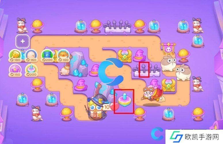 保卫萝卜4阿波与魔法宝藏第四十六关图文攻略