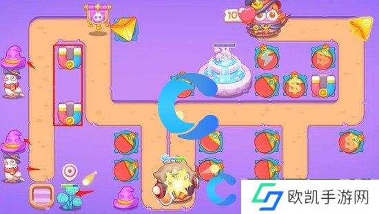 保卫萝卜4阿波与魔法宝藏第四十二关图文攻略 保卫萝卜4阿波与魔法宝藏第四十二关图文攻略