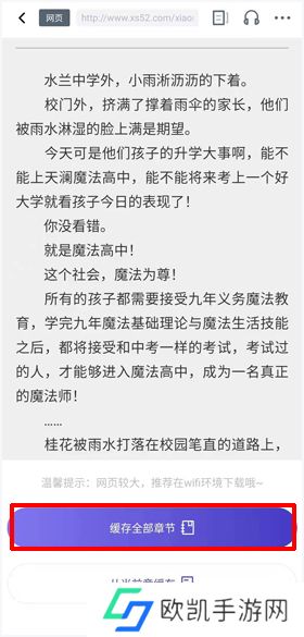 饭团探书app怎么缓存3