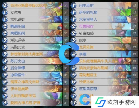 炉石传说宇宙萨卡组介绍