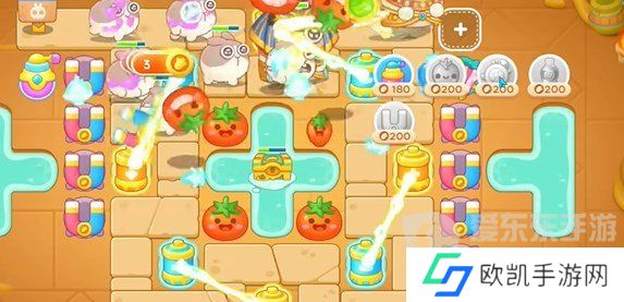 保卫萝卜4法老归来第44关怎么打 法老归来第44关打法攻略