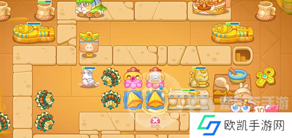 保卫萝卜4法老归来第38关怎么过 法老归来第38关图文攻略