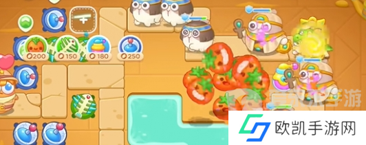 保卫萝卜4法老归来第42关怎么过 法老归来第42关通关布局