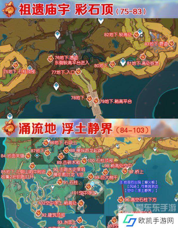 原神5.0火神瞳位置一览 原神5.0火神瞳全收集