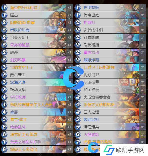 炉石传说奥丁战卡组介绍