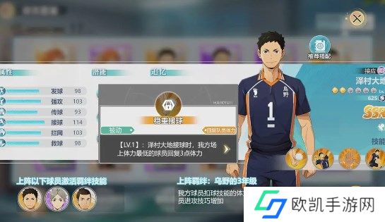排球少年新的征程泽村大地强度解析