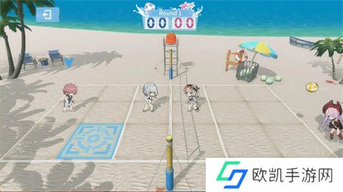 雷索纳斯夏日活动排球小游戏玩法说明