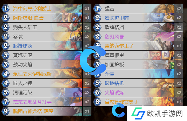 炉石传说奥丁战卡组介绍