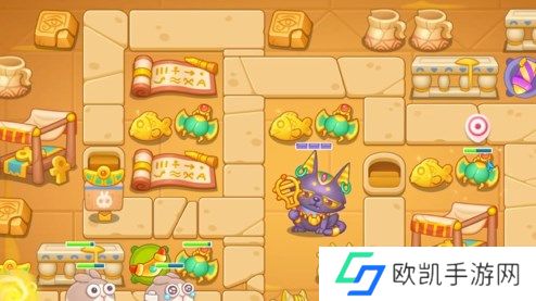 保卫萝卜4法老归来第56关通关图文详解