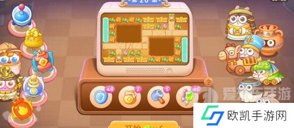 保卫萝卜4法老归来第26关怎么过 法老归来第26关通关布局