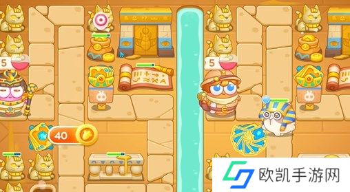 保卫萝卜4法老归来第43关图文攻略