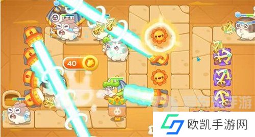 保卫萝卜4法老归来第28关怎么过 法老归来第28关图文通关流程