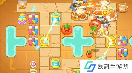 保卫萝卜4法老归来第44关通关详解