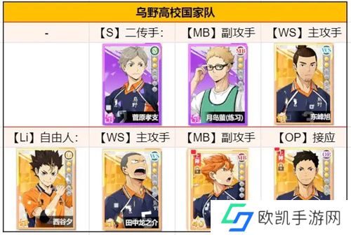 排球少年新的征程最强PVP阵容搭配推荐