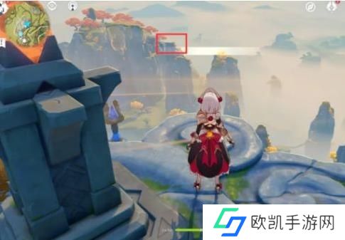 原神庆云顶的浮岛怎么去